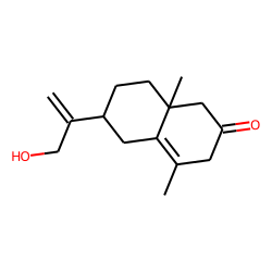 6-(1-Hydroxymethylvinyl)-4,8a-dimethyl-3,5,6,7,8,8a-hexahydro-1H-naphthalen-2-one