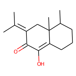 (4aR,5S)-1-Hydroxy-4a,5-dimethyl-3-(propan-2-ylidene)-4,4a,5,6,7,8-hexahydronaphthalen-2(3H)-one