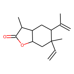 (3R,3aR,5R,6R,7aR)-3,6-Dimethyl-5-(prop-1-en-2-yl)-6-vinylhexahydrobenzofuran-2(3H)-one