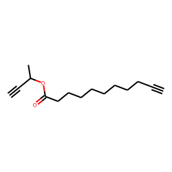 Undec-10-ynoic acid, but-3-yn-2-yl ester