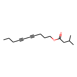 Deca-4,6-diyn-1-yl 3-methylbutanoate