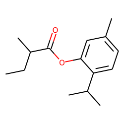 Thymyl 2-methylbutyrate