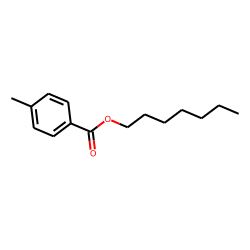 p-Toluic acid, heptyl ester