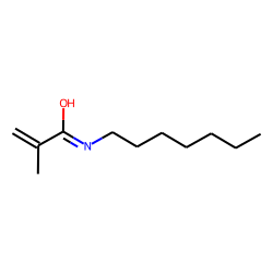 Methacrylamide, N-heptyl-