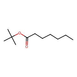 HEPTANOIC ACID, 1,1-DIMETHYLETHYL ESTER