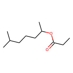 6-methylheptyl 2-propionate