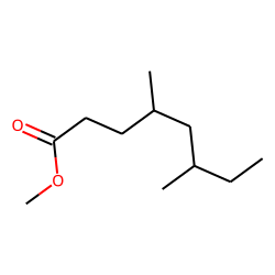 Octanoic acid, 4,6-dimethyl-, methyl ester, (4S,6S)-(+)-