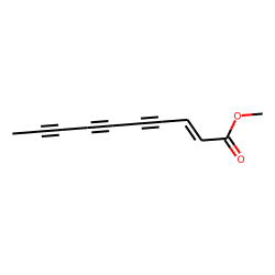Dec-4,6,8-triyn-2-enoic acid, methyl ester