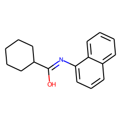 Cyclohexanecarboxamide, N-(1-naphthyl)-