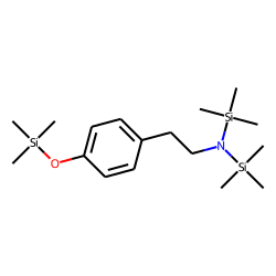 Phenylethanolamine triTMS