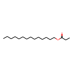Propanoic acid, tetradecyl ester