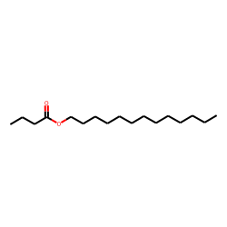 Butyric acid, tridecyl ester