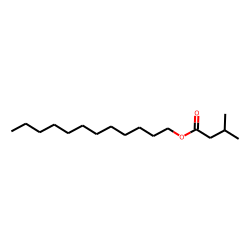 Isovaleric acid, dodecyl ester
