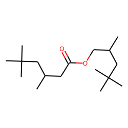 2,4,4-trimethyl pentyl 3,5,5-trimethyl hexanoate