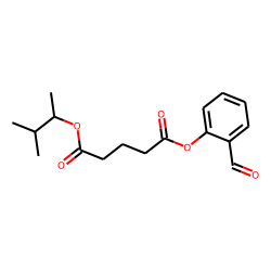 Glutaric acid, 3-methylbut-2-yl 2-formylphenyl ester