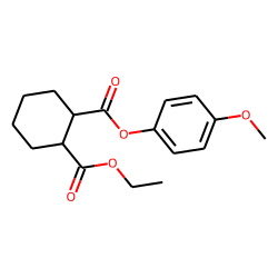 1,2-Cyclohexanedicarboxylic acid, ethyl 4-methoxyphenyl ester