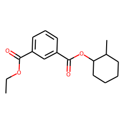 Isophthalic acid, ethyl 2-methylcyclohexyl ester