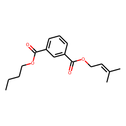 Isophthalic acid, butyl 3-methylbut-2-en-1-yl ester