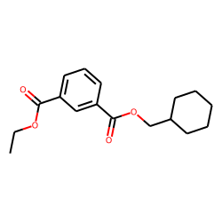 Isophthalic acid, cyclohexylmethyl ethyl ester