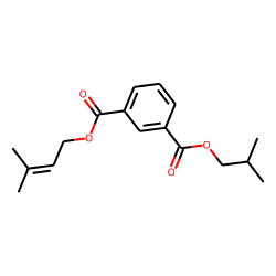 Isophthalic acid, isobutyl 3-methylbut-2-en-1-yl ester