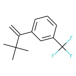 Benzene, 1-(2,2-dimethyl-1-methylenepropyl)-3-(trifluoromethyl)-