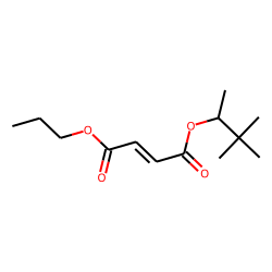Fumaric acid, 3,3-dimethylbut-2-yl propyl ester