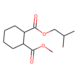 1,2-Cyclohexanedicarboxylic acid, isobutyl methyl ester
