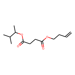 Succinic acid, 3-methylbut-2-yl but-3-en-1-yl ester