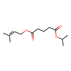 Glutaric acid, 3-methylbut-2-en-1-yl isopropyl ester