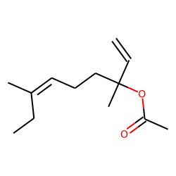 1,5-dimethyl-1-vinylhept-4-enyl acetate