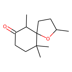 (2R,5S)-2,6,10,10-Tetramethyl-1-oxaspiro[4.5]decan-7-one