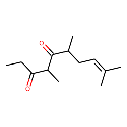 2,5,7-trimethyl-2-decene-6,8-dione