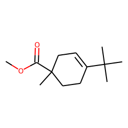 1-carbomethoxy-1-methyl-4-tert-butylcyclohex-3-ene