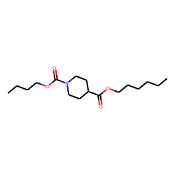 Isonipecotic acid, n-butoxycarbonyl-, hexyl ester