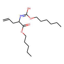 2-Aminopent-4-enoic acid, N-hexyloxycarbonyl-, pentyl ester