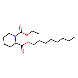 Pipecolic acid, N-ethoxycarbonyl-, octyl ester