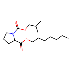 D-Proline, N-isobutoxycarbonyl-, heptyl ester
