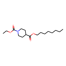 Isonipecotic acid, N-ethoxycarbonyl-, octyl ester