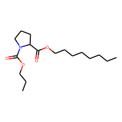d-Proline, n-propoxycarbonyl-, octyl ester