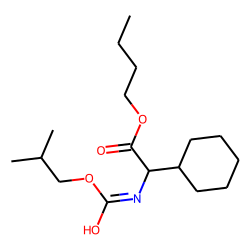 Glycine, 2-cyclohexyl-N-isobutoxycarbonyl-, butyl ester