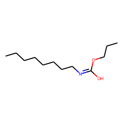 Carbonic acid, monoamide, N-octyl-, propyl ester