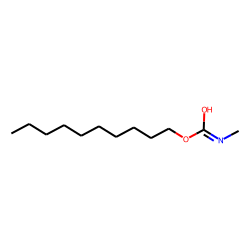 Carbonic acid, monoamide, N-methyl-, decyl ester