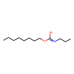 Carbonic acid, monoamide, N-propyl-, octyl ester