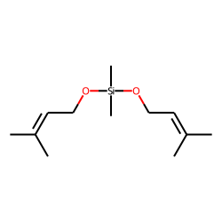 Dimethyl(bis[(3-methylbut-2-en-1-yl)oxy])silane