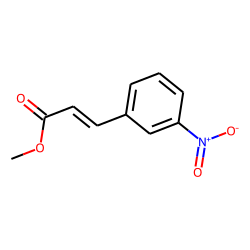M-nitro cinnamic acid, methyl ester