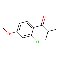 1-(2-Chloro-4-methoxyphenyl)-2-methyl-1-propanone