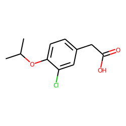 4-Isopropoxy-3-chlorophenylacetic acid