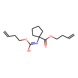 1-Aminocyclopentanecarboxylic acid, N-(but-3-en-1-yloxycarbonyl)-, but-3-en-1-yl ester
