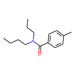 Benzamide, 4-methyl-N-butyl-N-propyl-