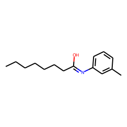 Octanamide, N-(3-methylphenyl)-